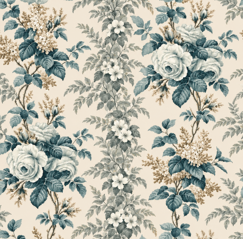 Atlanta Fabrics Sea Glass and Teal Fabric | Atlanta Fabrics