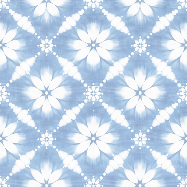 Atlanta Fabrics Shibori Pale Blue Fabric | Atlanta Fabrics