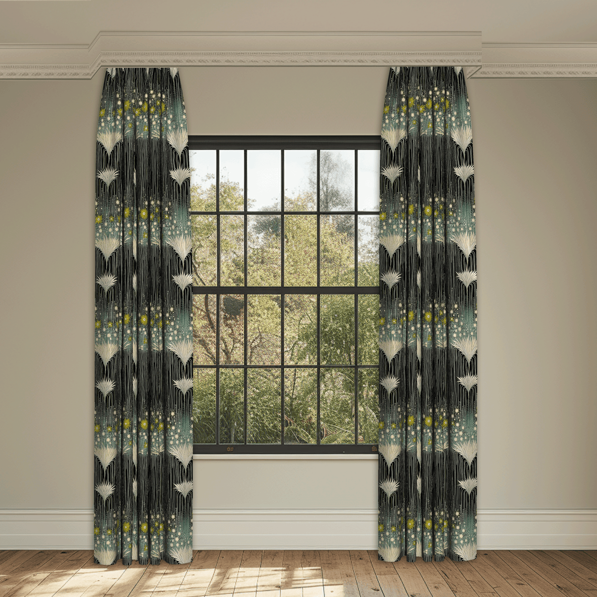 Stary-Eyed Aurora Made to Measure Curtains