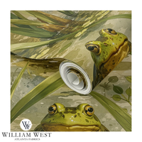Summer Frog Green Wallpaper