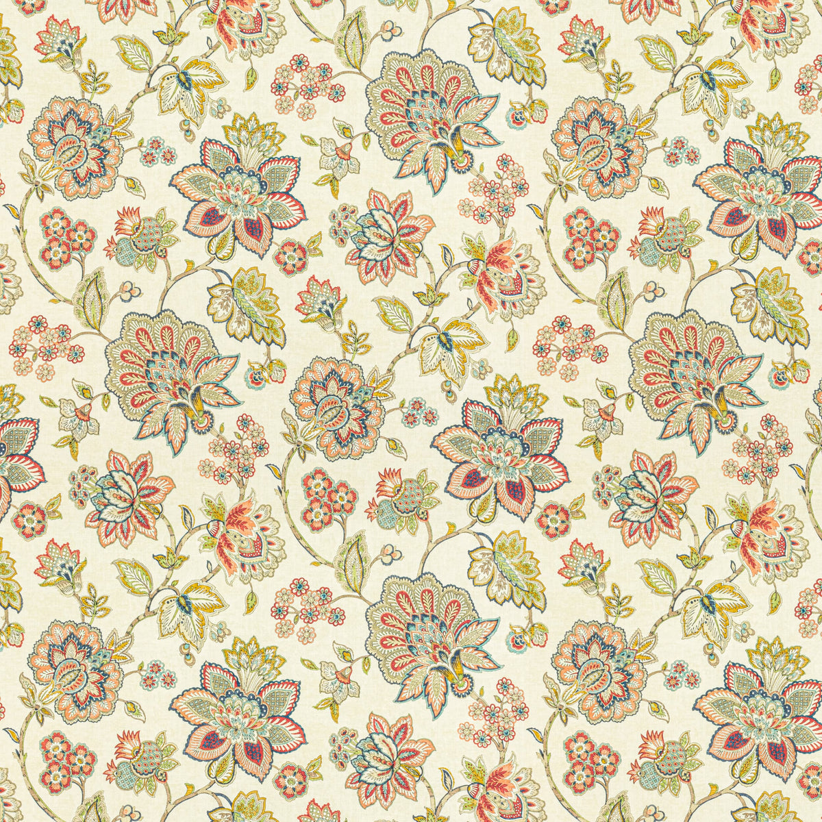 STOUT THORPE 1 HENNA Fabric | Atlanta Fabrics