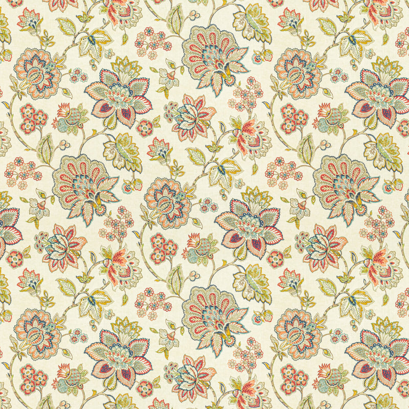 STOUT THORPE 1 HENNA Fabric | Atlanta Fabrics