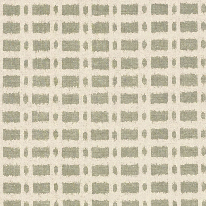 Schumacher TOWNLINE ROAD SAGE Fabric | Atlanta Fabrics