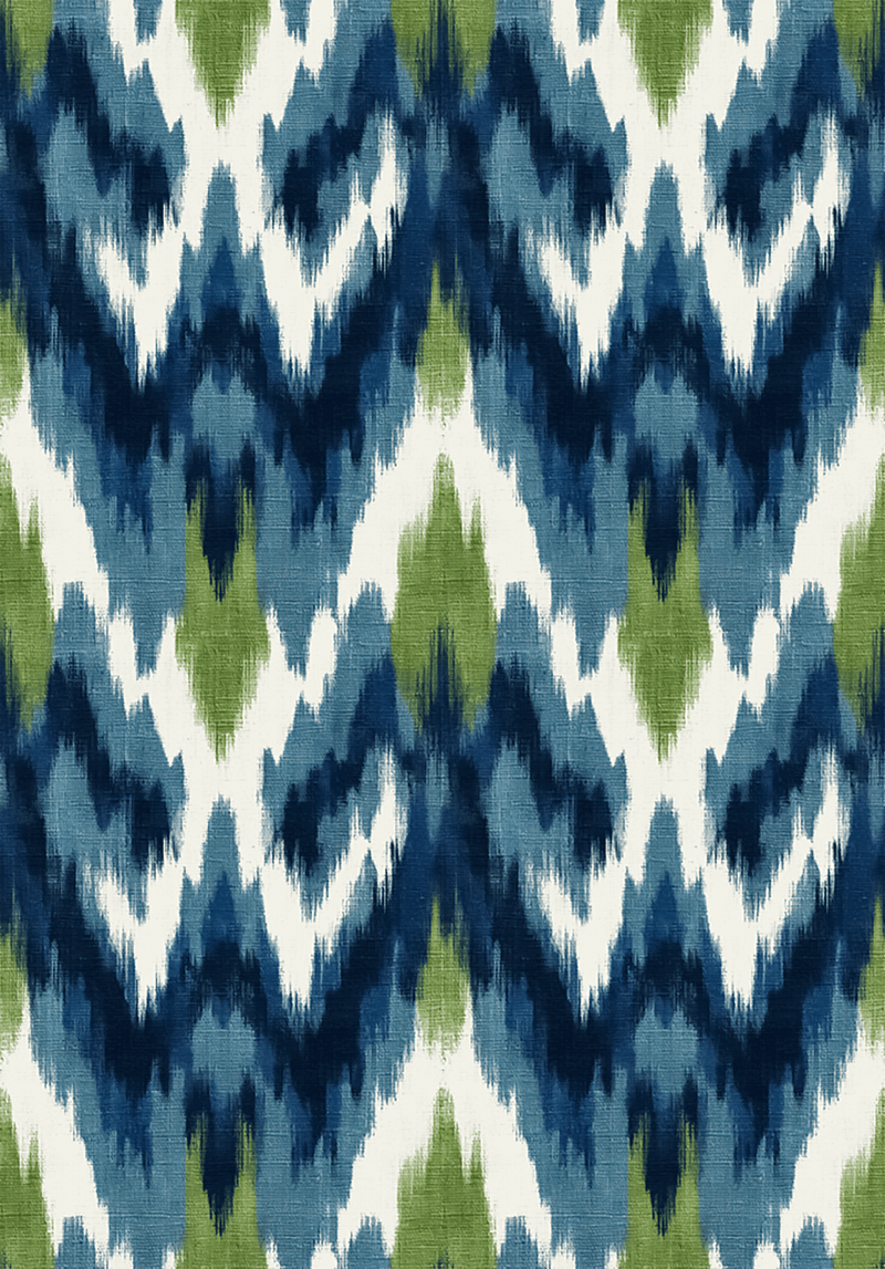 Atlanta Fabrics Tam Tam Wedgewood Fabric | Atlanta Fabrics