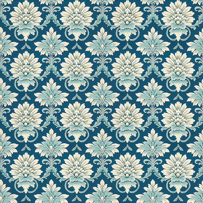 Tender And True Aquamarine Drapery Panel