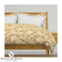 William West Designs The Gang Chamois Fabric | Atlanta Fabrics