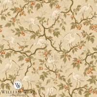 William West Designs The Gang Chamois Fabric | Atlanta Fabrics
