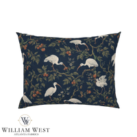 William West Designs The Gang Navy Fabric | Atlanta Fabrics