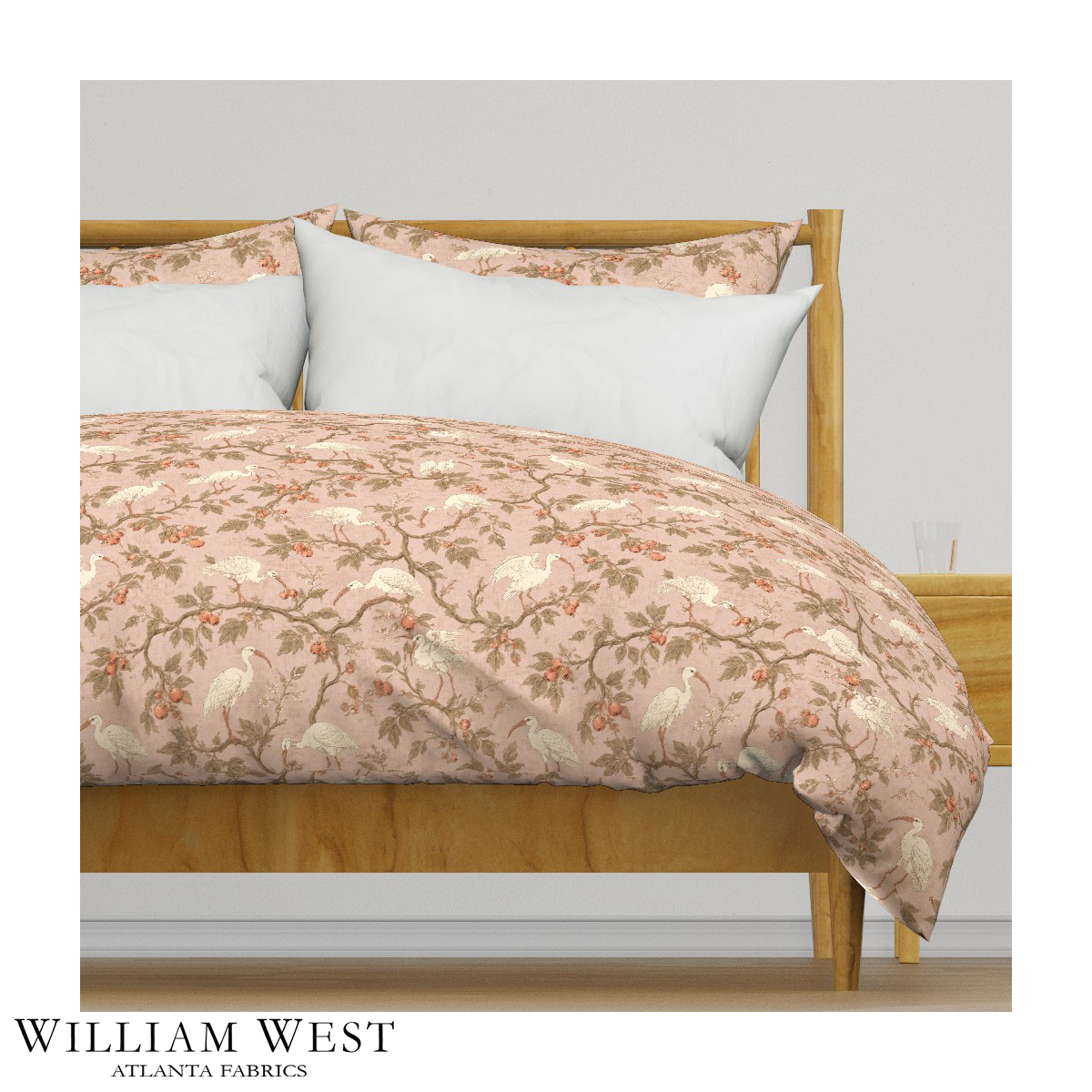 William West Designs The Gang Pink Fabric | Atlanta Fabrics