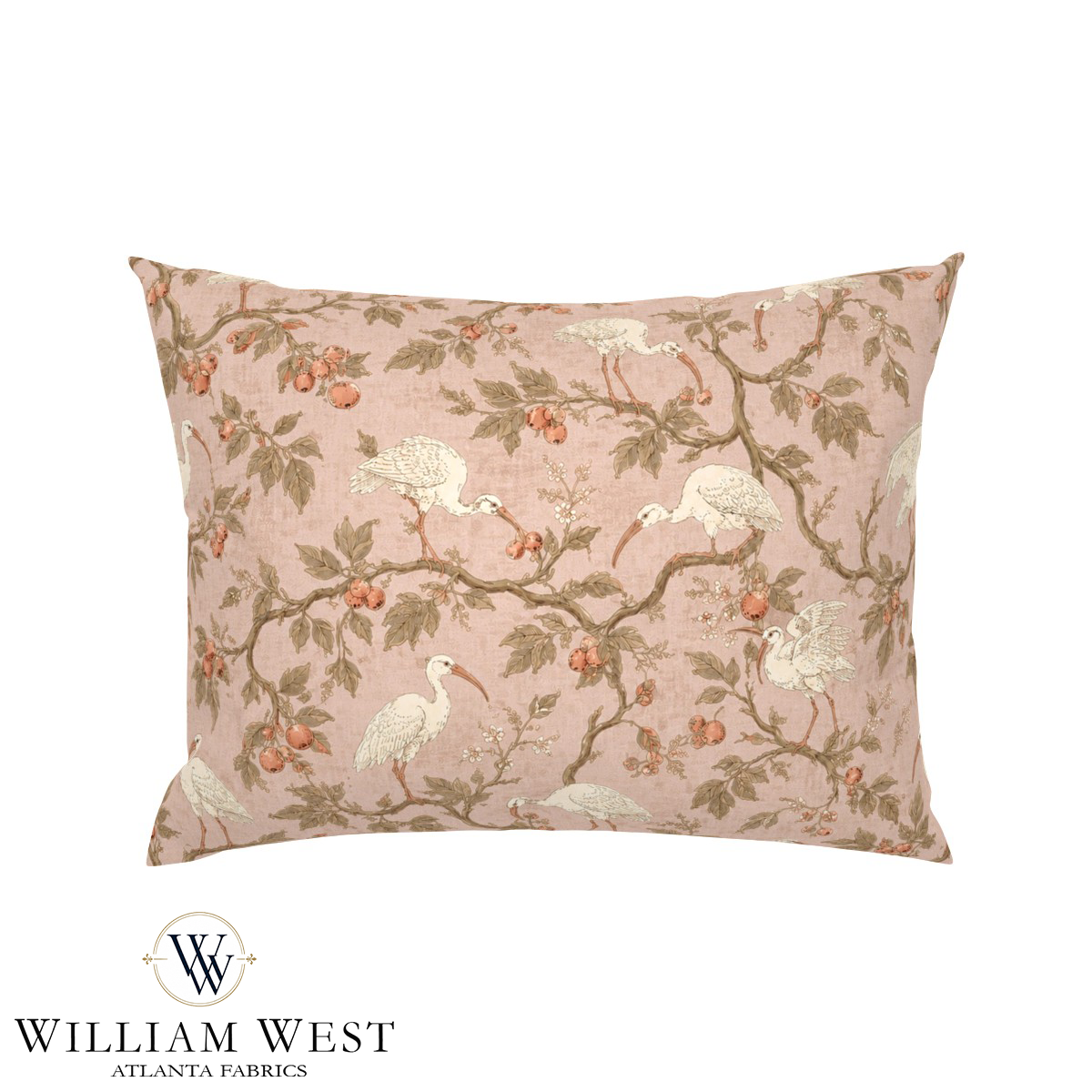 William West Designs The Gang Pink Fabric | Atlanta Fabrics