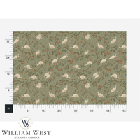 William West Designs The Gang Sage Fabric | Atlanta Fabrics