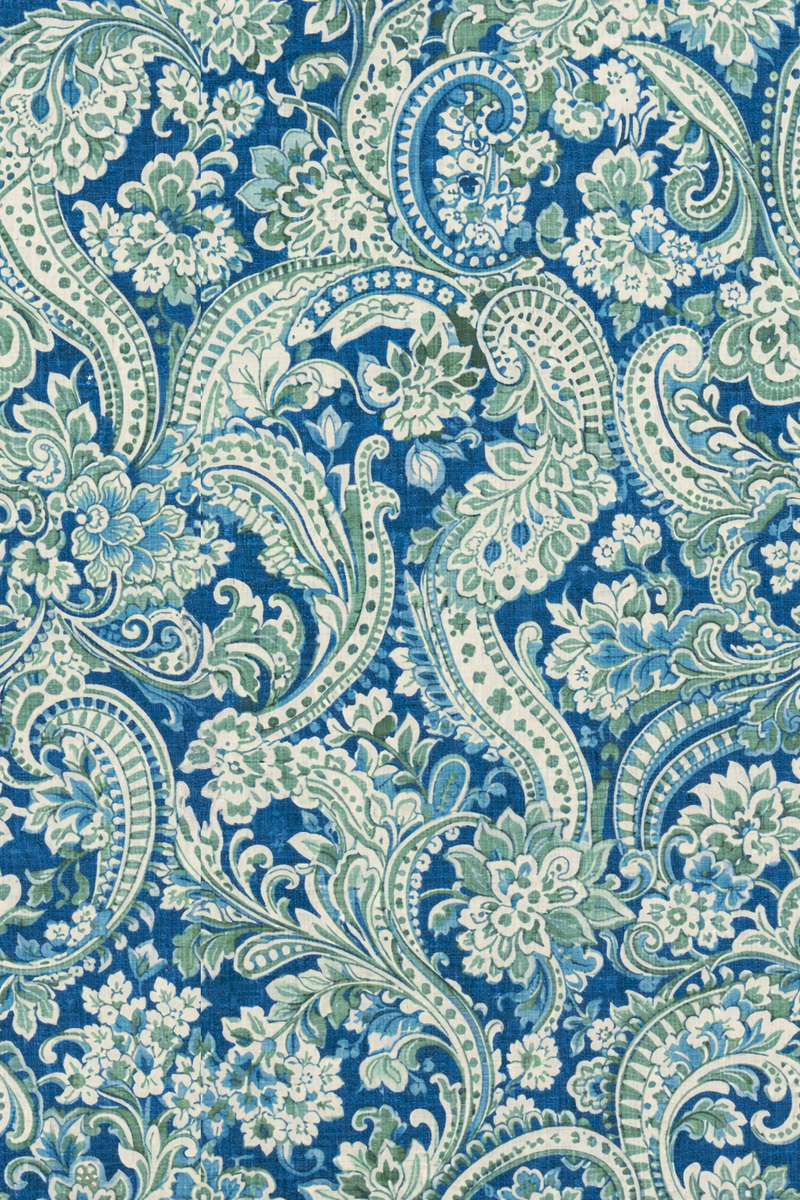 Atlanta Fabrics Turniptown Blue Fabric | Atlanta Fabrics