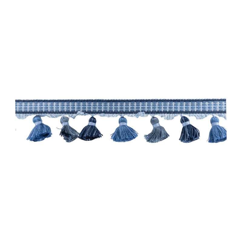 STOUT ULSTER TASSEL FRINGE 2 DENIM Trim | Atlanta Fabrics