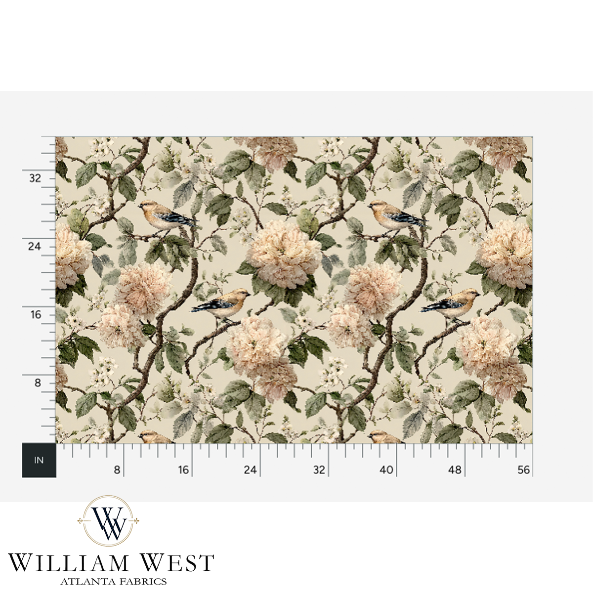 Atlanta Fabrics Vinecrest  Petal Fabric | Atlanta Fabrics