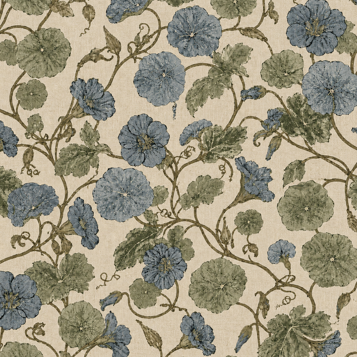 Vineyard Mallow Chambray