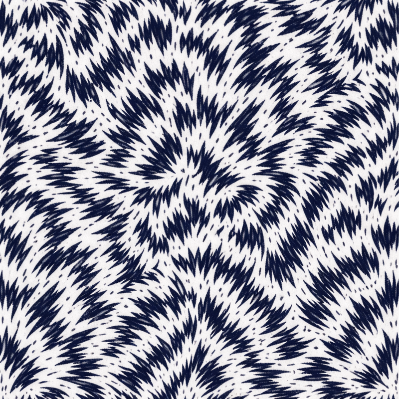 Atlanta Fabrics Voyage Voyage Navy Fabric | Atlanta Fabrics