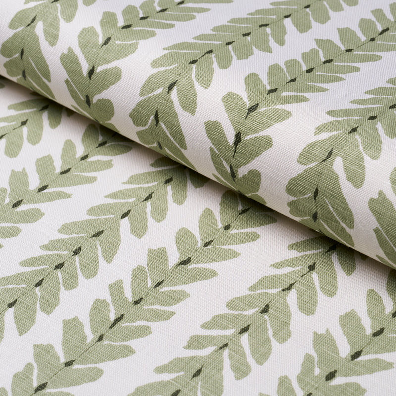 Schumacher WOODPERRY MOSS Fabric | Atlanta Fabrics