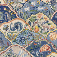 MagFabrics WOODLAND BLUES  | Atlanta Fabrics