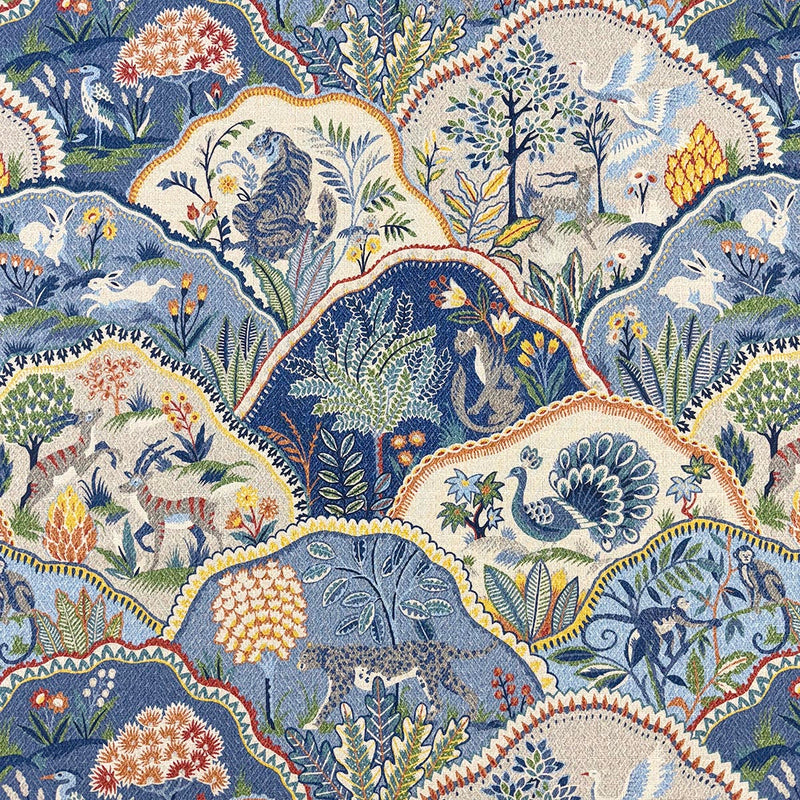 MagFabrics WOODLAND BLUES  | Atlanta Fabrics