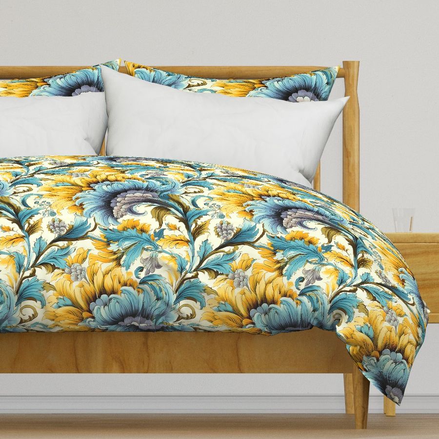 Walthall Peacock Duvet Cover