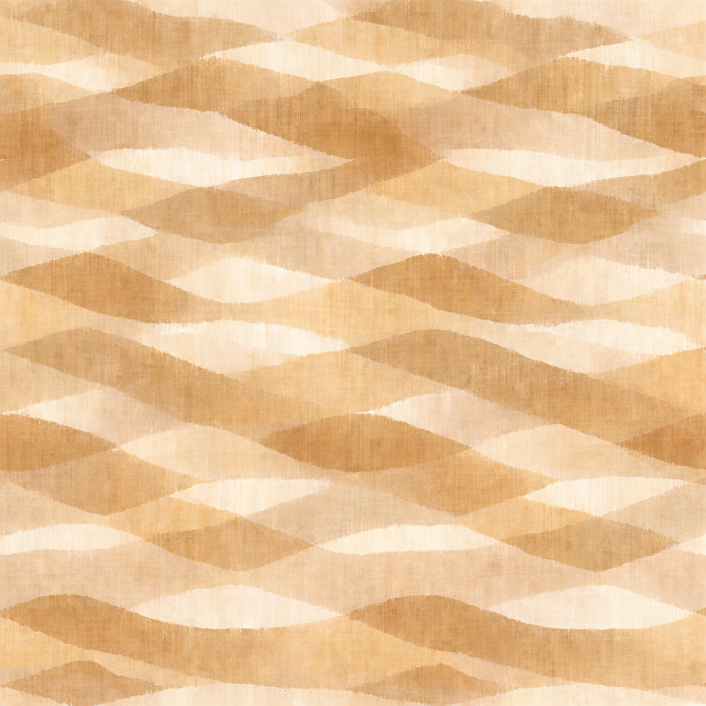 Atlanta Fabrics Watercolor Waves Tan Fabric | Atlanta Fabrics