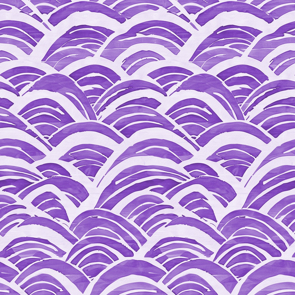 Watercolor Waves Purple