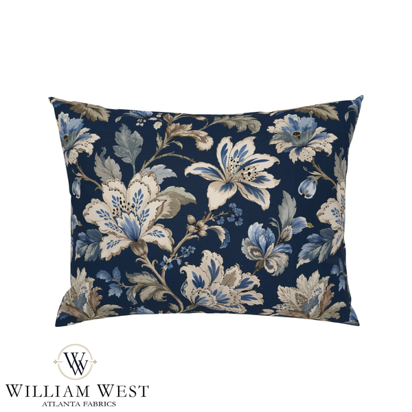Atlanta Fabrics Whitcombe Garden Lake Fabric | Atlanta Fabrics