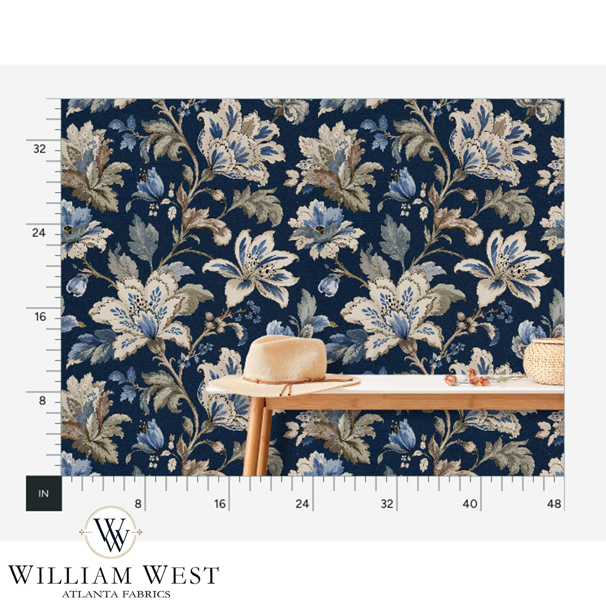 Whitcombe Garden Mint Wallpaper