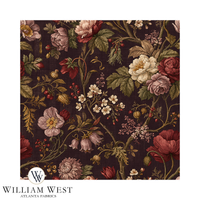 Winterthur Botanical Raisin Wallpaper