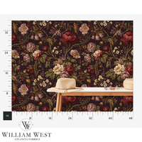 Winterthur Botanical Raisin Wallpaper