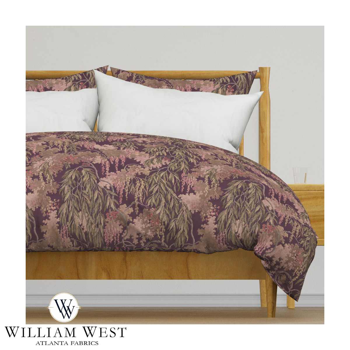 Wisteria & Willow Linen Mulberry