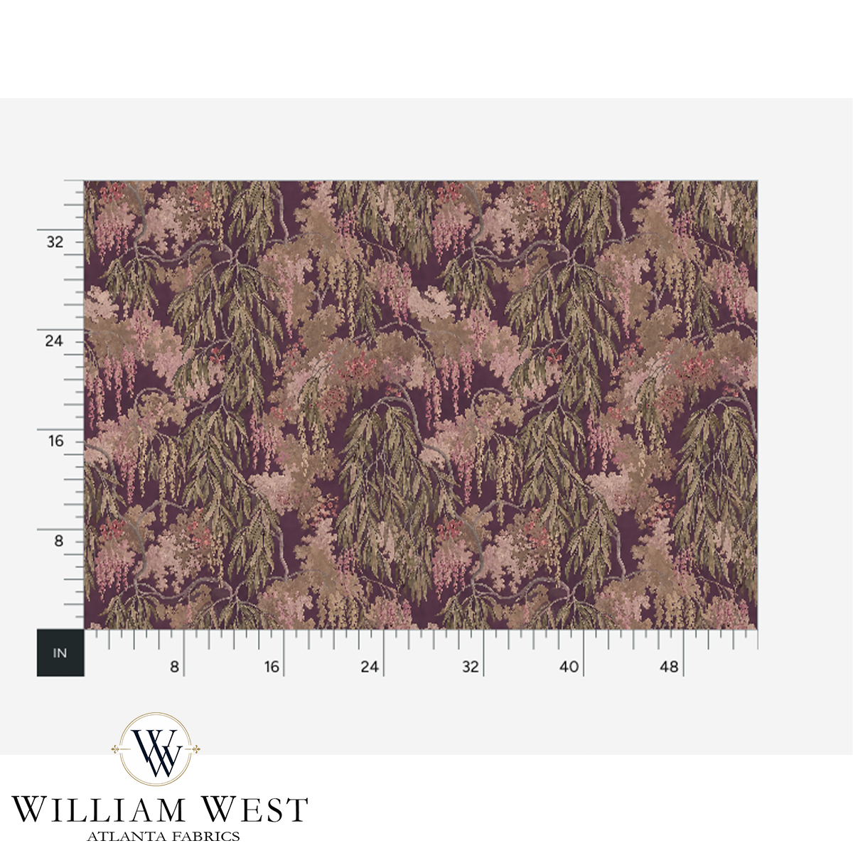 Wisteria & Willow Linen Mulberry