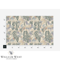 Atlanta Fabrics Wisteria & Willow Teal Fabric | Atlanta Fabrics