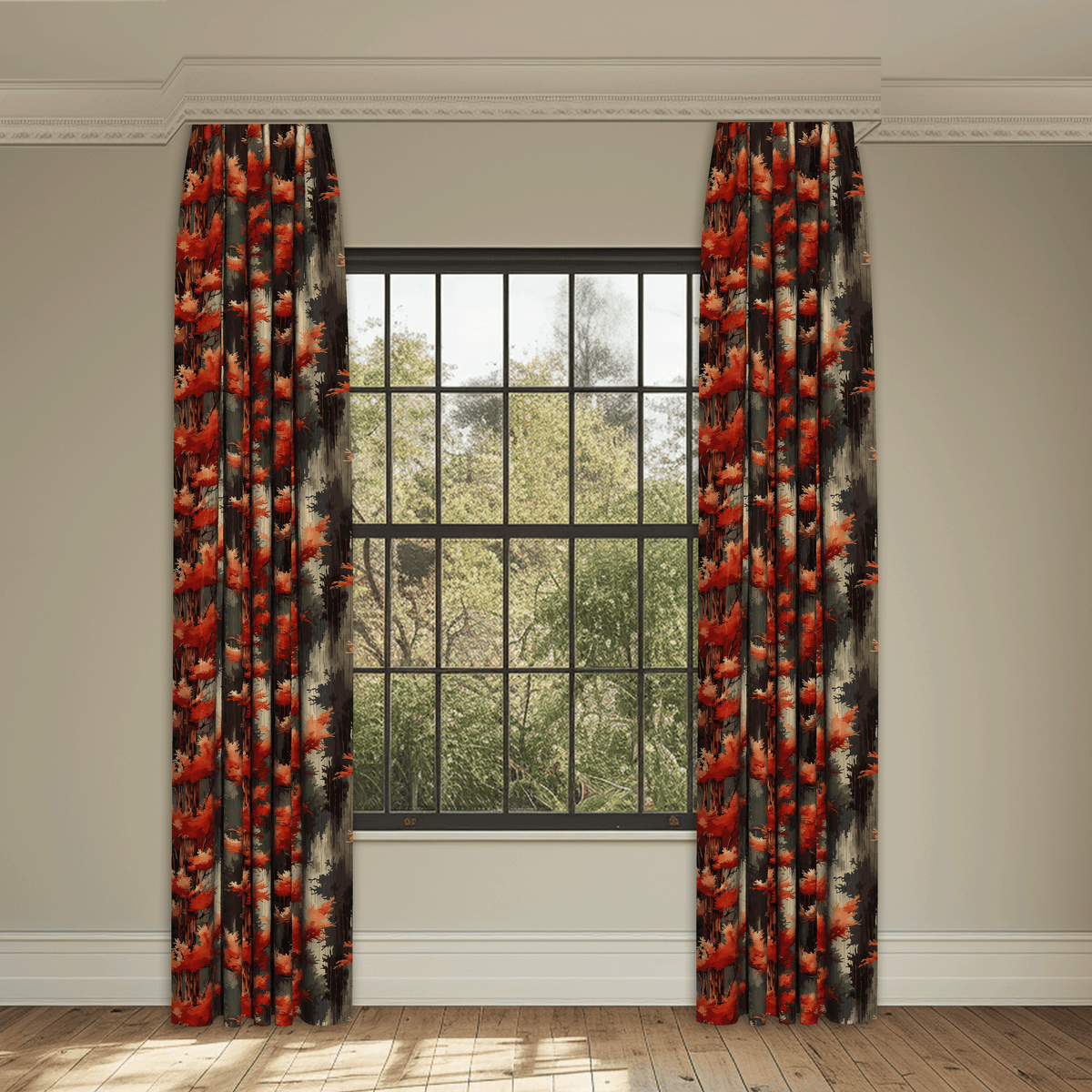 Woodland Breeze Autumn Made to Measure Curtains