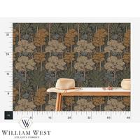 Woodland Trace Oatmeal Wallpaper