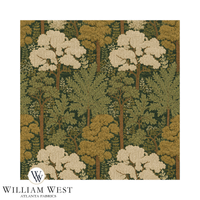 Woodland Trace Olive Wallpaper