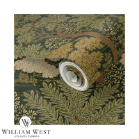 Woodland Trace Olive Wallpaper