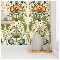 Yellowstone Ave Basil Wallpaper