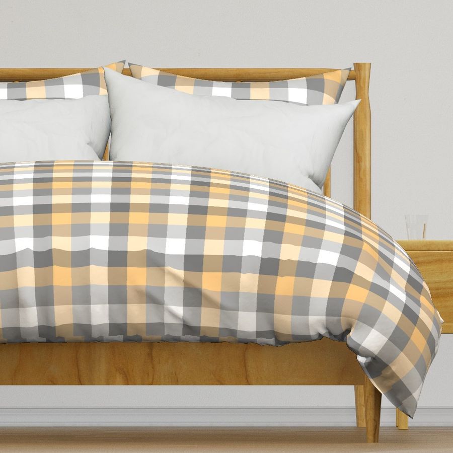 Atlanta Fabrics York Check Duvet Cover Bedding | Atlanta Fabrics