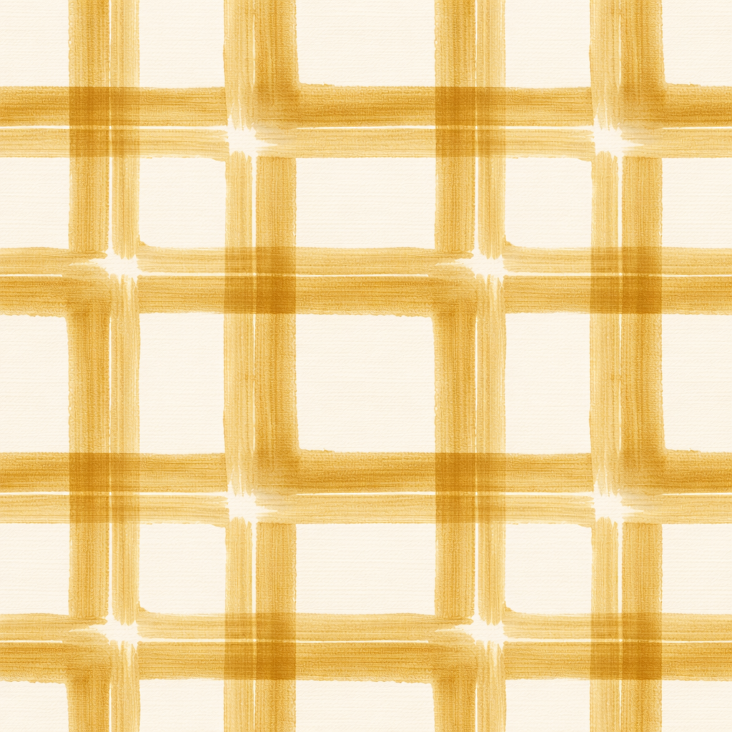 Atlanta Fabrics Zabcikville Custard Fabric | Atlanta Fabrics