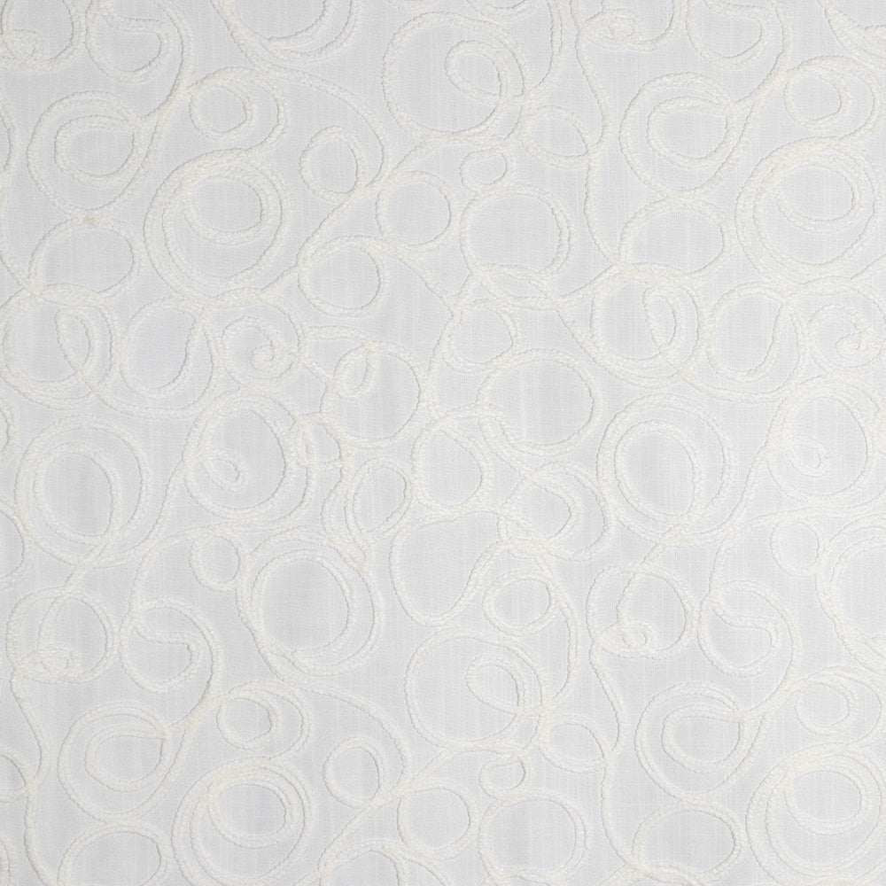 Carole Lost And Found White Fabric | Atlanta Fabrics