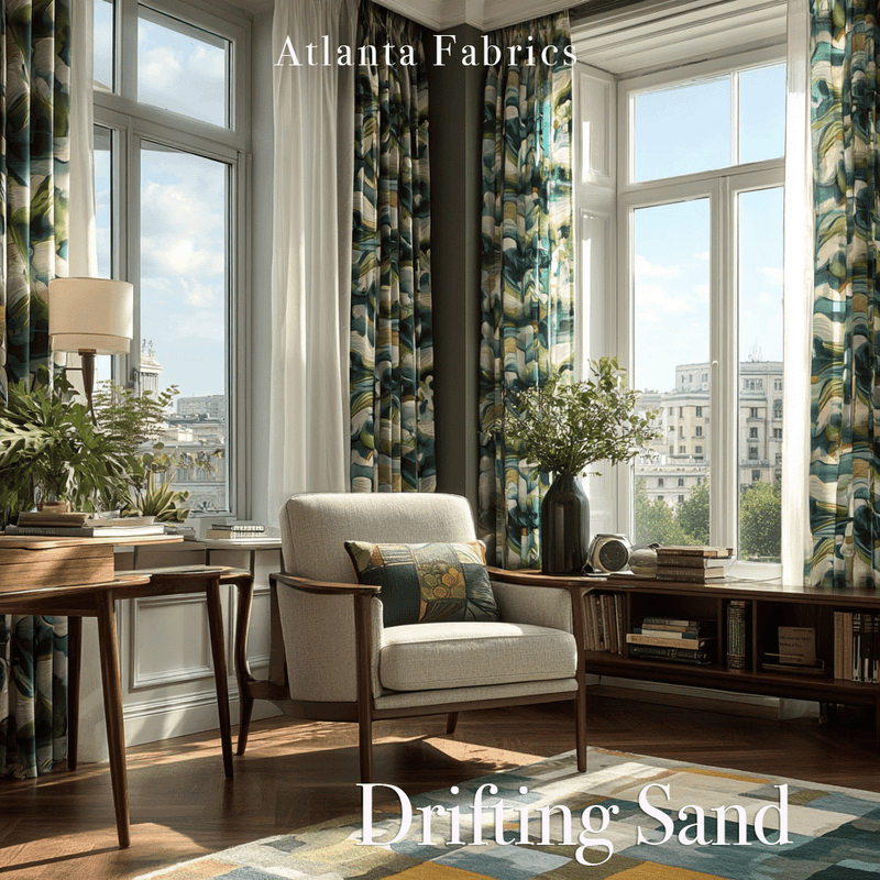Atlanta Fabrics Drifting Sand Clay Fabric | Atlanta Fabrics