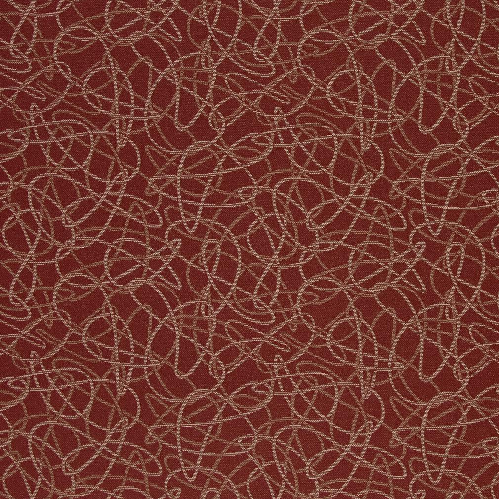 Charlotte Fabrics D936 Squiggles/Spice Fabric | Atlanta Fabrics