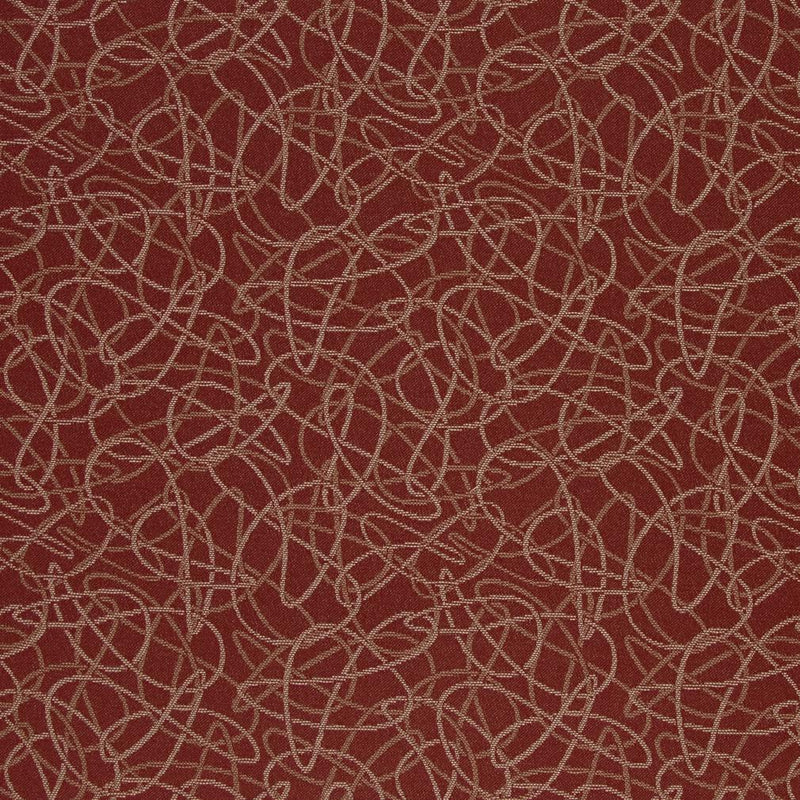 Charlotte Fabrics D936 Squiggles/Spice Fabric | Atlanta Fabrics