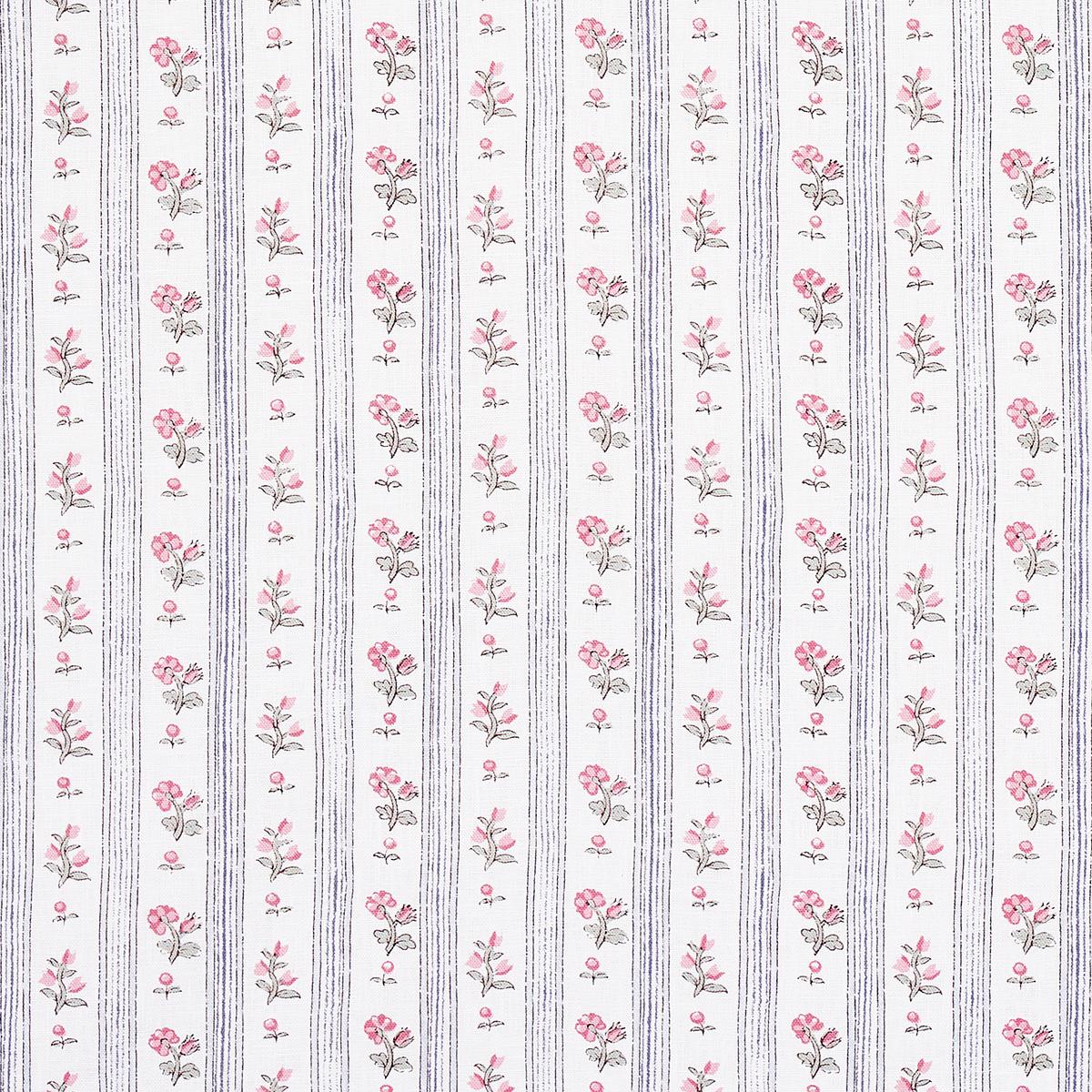 CABANON STRIPE ROSE FABRIC