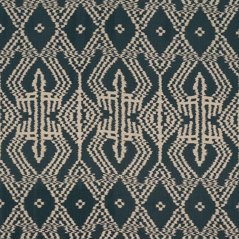 ASAKA IKAT CHARCOAL FABRIC