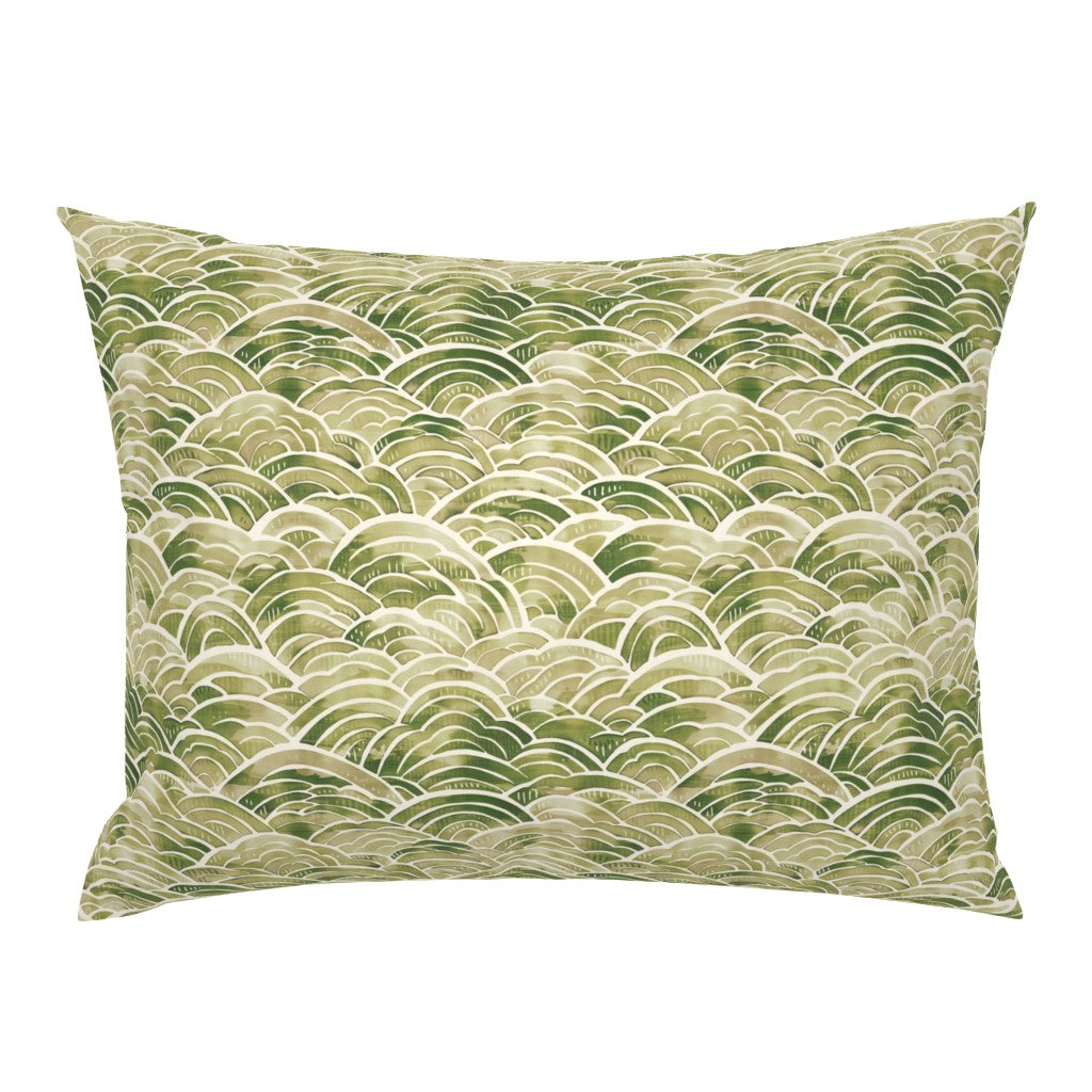 Atlanta Fabrics Over The Hill Sage Fabric | Atlanta Fabrics