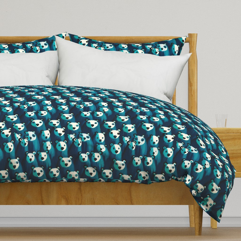 Bears In Aquamarine
