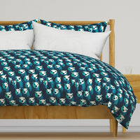 Bears In Aquamarine