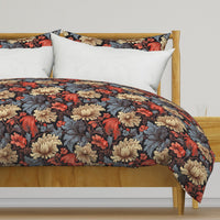 Atlanta Fabrics Arenberg Blue Fabric | Atlanta Fabrics